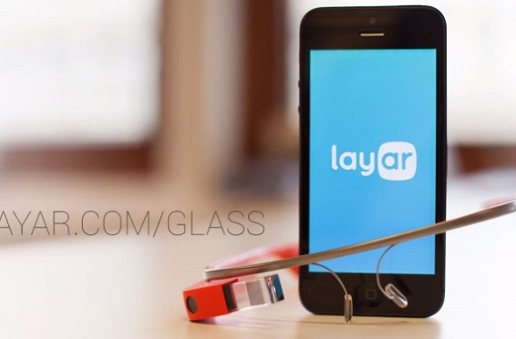 приложение Layar для Google Glass