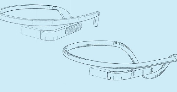 Google Glass 2.0 - предварительный эскиз